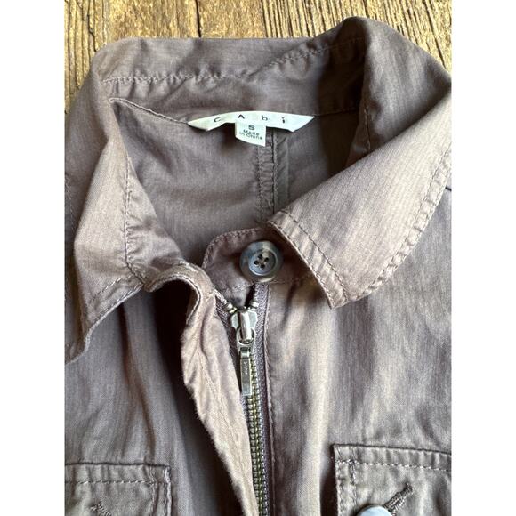 Cabi Women’s Aviator Zip-Up Jacket Size S - Picture 6 of 9